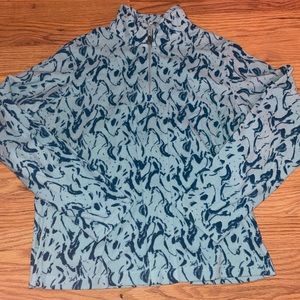 Columbia printed fleece pullover